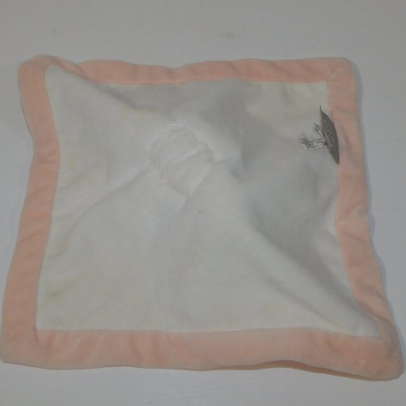 2018 Levtex Baby Pink Floral elephant security Blanket plush Lovey Nunu Soother - Picture 7 of 7